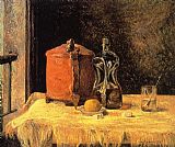 Still Life with Mig and Carafe by Paul Gauguin